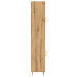 vidaXL Highboard Artisan Oak 69 5 x 34 x 180 cm Bois d'ingénierie