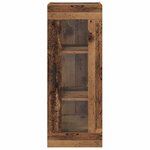 vidaXL Meuble mural Bois Ancien 34 5 x 34 x 90 cm