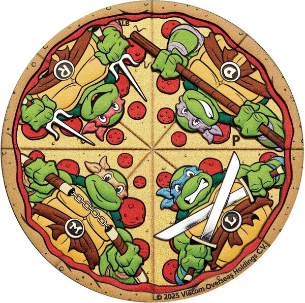 Pièce de monnaie en Argent 2 Dollars g 62.2 (2 oz) Millésime 2025 PIZZA