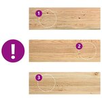 vidaXL Marches d'escalier 20Pièces non traité 80x30x2cm bois chêne massif