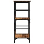 vidaXL Bibliothèque vieux bois 50x33x82 cm bois d'ingénierie