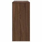 vidaXL Buffet avec tiroirs et portes chêne marron 70 5x34x74 5 cm