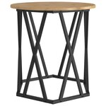 vidaXL Table basse 2 Pièces chêne artisanal 50 x 50 x 50 cm