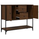 vidaXL Buffet chêne marron 100x36x85 cm bois d'ingénierie