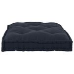 vidaXL Coussin de canapé Anthracite 120 x 80 x 12 cm tissu