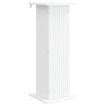 vidaXL Support de Plante Blanc 30 5 x 30 x 80 5 cm Bois d'ingénierie
