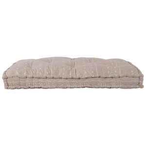 Coussin palette vidaXL Beige 120x80x12 cm Tissu