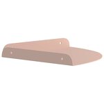 vidaXL Étagère Flottante d'Angle 4 pc Rose 24 x 24 x 2 cm