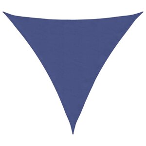vidaXL Voile de parasol Tissu Oxford triangulaire 4 5x4 5x4 5 m Bleu