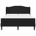 vidaXL Cadre de lit avec tête de lit Noir 120 x 200 cm Simili cuir