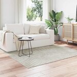 vidaXL Tapis de surface Carré PALMERAS Vert 200 x 200 cm Polyester