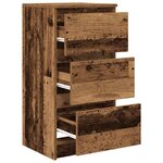 vidaXL Buffet vieux bois 37 5x35x76 cm bois d'ingénierie