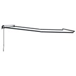 vidaXL Auvent Anthracite 4.5 x 2.5 m Métal
