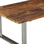 vidaXL Table basse Bois de récupération massif 100x60x38 cm