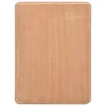 vidaXL Table de chevet Blanc et marron 40x30x50 cm Bois de pin massif