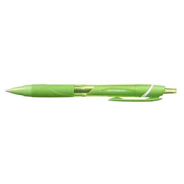 Roller encre Jetstream Mix SXN150C rétractable grip pointe fine 0,7mm vert clair x 10 UNI-BALL