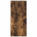vidaXL Buffet chêne fumé 29 5x34x76 cm bois d'ingénierie