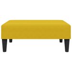 vidaXL Ensemble de canapés 2 Pièces jaune velours