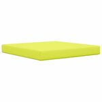 vidaXL Coussin de canapé d'extérieur Vert 80 x 80 x 8 cm Polyester