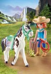 71358 Ellie  and  son cheval sawdust