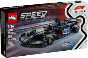 LEGO Speed Champions - Modèle de Voiture F1 BWT Alpine Team A524 - 77248 pour Enfants et Collectionneurs