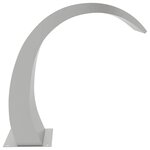 vidaXL Fontaine de piscine 22x60x70 cm acier inoxydable 304