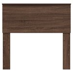 vidaXL Tête de lit Chêne brun 100 cm Bois d'ingénierie