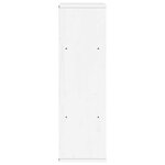 vidaXL Armoire latérale ODDA blanc 40x24x79 cm bois massif pin