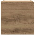 vidaXL Meubles TV muraux 6 Pièces chêne artisanal bois d'ingénierie