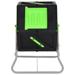 vidaXL Composteur à tambour 60x58x74 cm 105 L Polypropylène