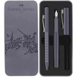 Kit de stylos grip 2013 harmony  gris faber-castell