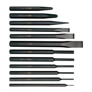 Yato jeu de burin et de poinçon crv yt-4714