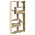 vidaXL Armoire murale chêne sonoma 50x15x100 cm bois d'ingénierie