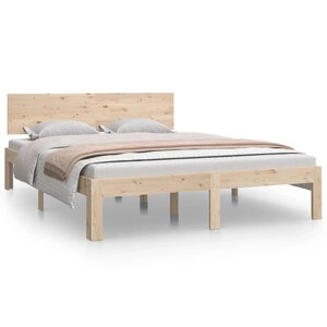 vidaXL Cadre de lit sans matelas 135x190 cm