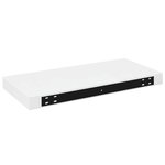vidaXL Étagère murale flottante Blanc brillant 50x23x3 8 cm MDF