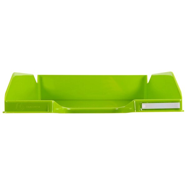 Corbeille À Courrier Combo Midi Iderama - Vert Anis Brillant - X 6 - Exacompta