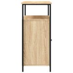 vidaXL Buffet Chêne Sonoma 100x35x80 cm Bois d'ingénierie