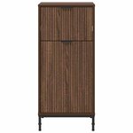 vidaXL Cabinet de salle de bain Chêne marron 39.5 x 36 x 88 cm