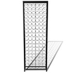 vidaXL Casier à bouteilles pour 108 bouteilles Métal