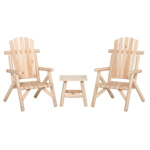 vidaXL Ensemble de salon de jardin 3 Pièces bois massif d'épicéa