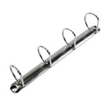 Classeur PP personnalisable Kreacover - 4 anneaux en D 60mm - A4 maxi, blanc EXACOMPTA