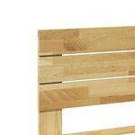 vidaXL Cadre de lit avec tête de lit sans matelas 120x200 cm