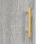 vidaXL Armoire murale sonoma gris 69 5x34x90 cm