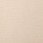 vidaXL Fauteuil Crème Tissu