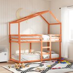 vidaXL Toit de lit pour enfants 203x95 5x142 cm bois de pin massif