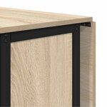 vidaXL Table à manger pliante avec roulettes 130 x 80 x 76 5 cm