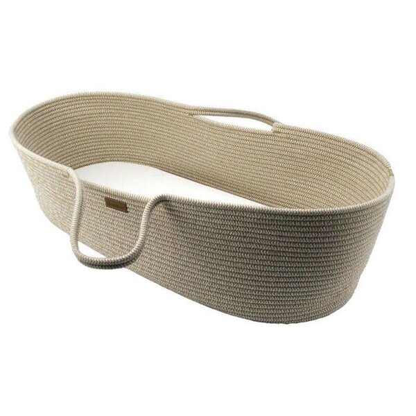 Couffin tressé Honey Moon Ecru