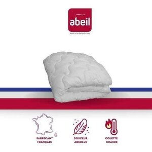 ABEIL Couette chaude 220 x 240 cm blanc