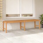vidaXL Banc de jardin 180 cm bois de teck solide