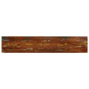 vidaXL Dessus de table 160x20x2 5cm rectangulaire bois massif récupéré